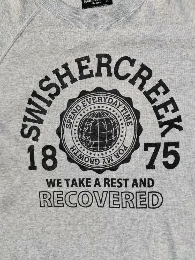 Japanese Brand Smith & Stricker: Swishercreek 1875 Big Logo Sweatshirt Size US L / EU 52-54 / 3 - 5 Thumbnail