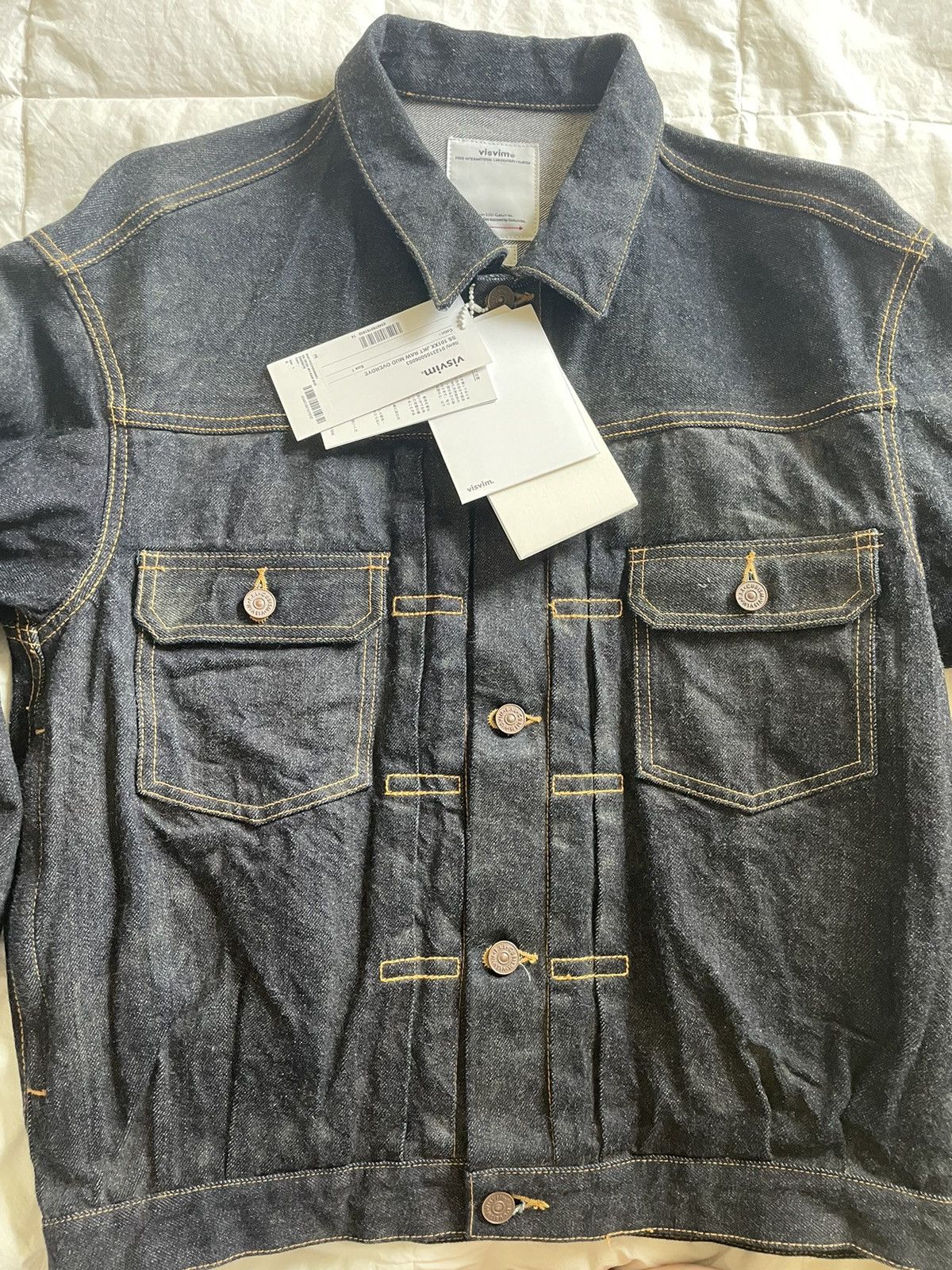 Visvim VISVIM 101XX JKT RAW MUD OVERDYE Size US S / EU 44-46 / 1 - 13 Thumbnail