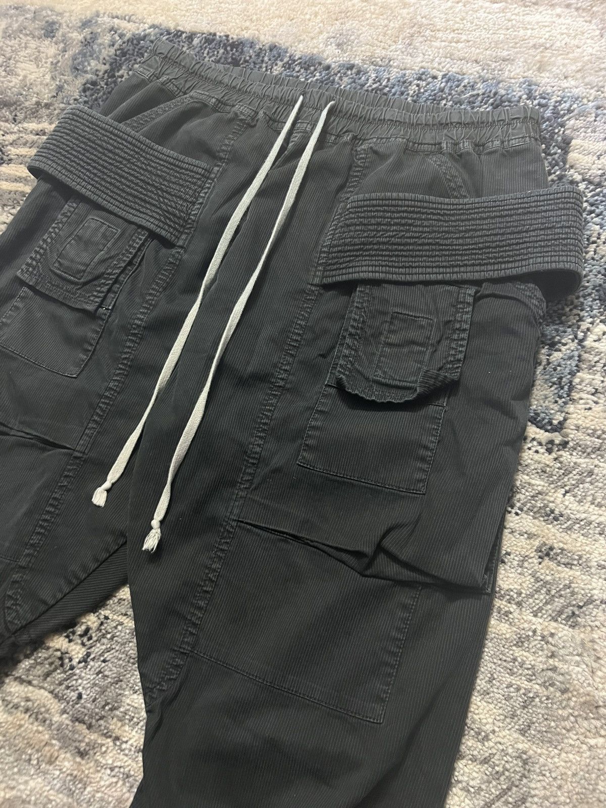 Rick Owens Rick Owens FW16 Mastodon Corduroy Creatch Cargo Size US 32 / EU 48 - 2 Thumbnail