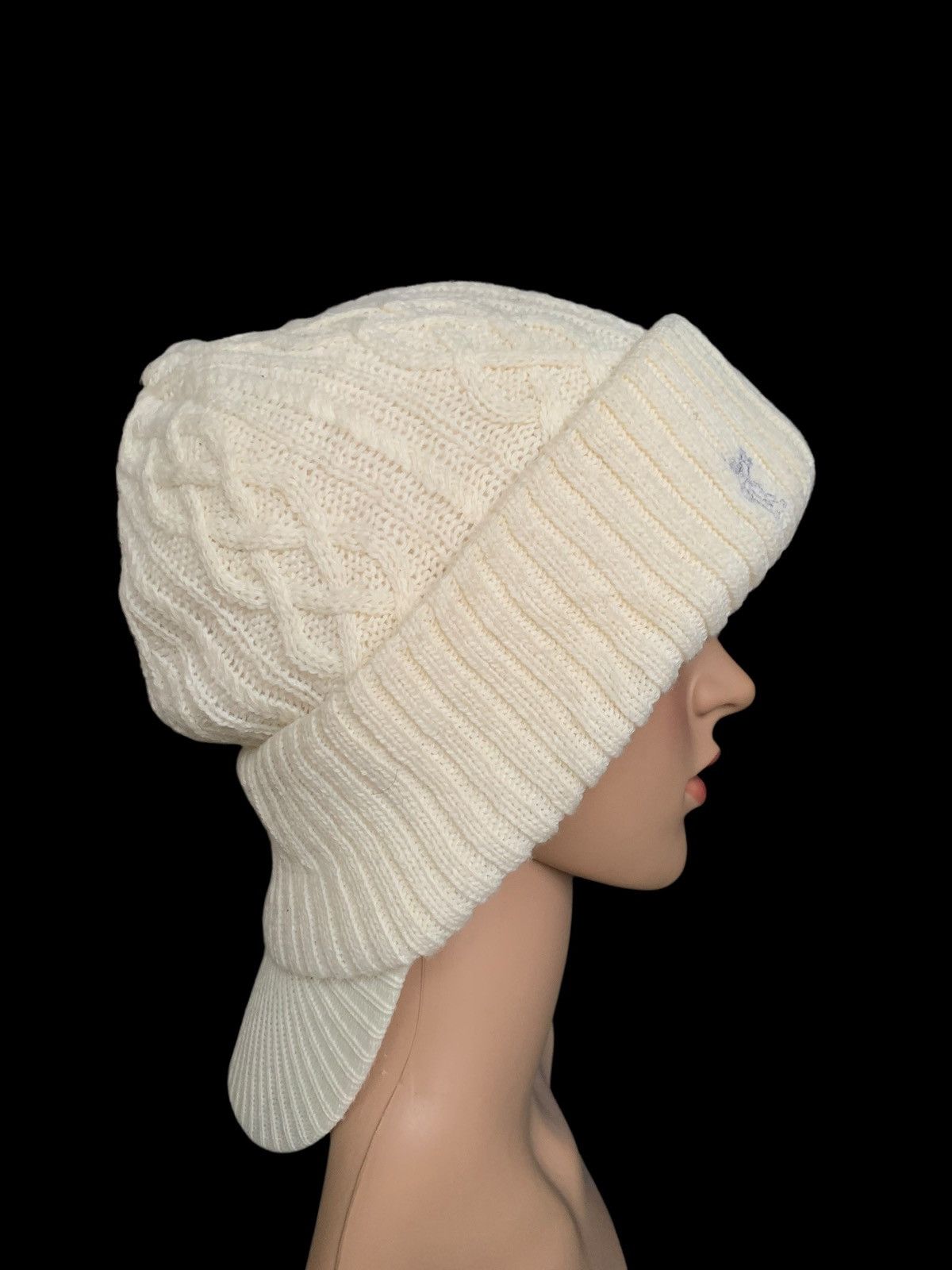 Japanese Brand × Kapital × Vintage Rare Ashworth Knitting Big Beanie Cap Japanese Style Size ONE SIZE - 11 Thumbnail