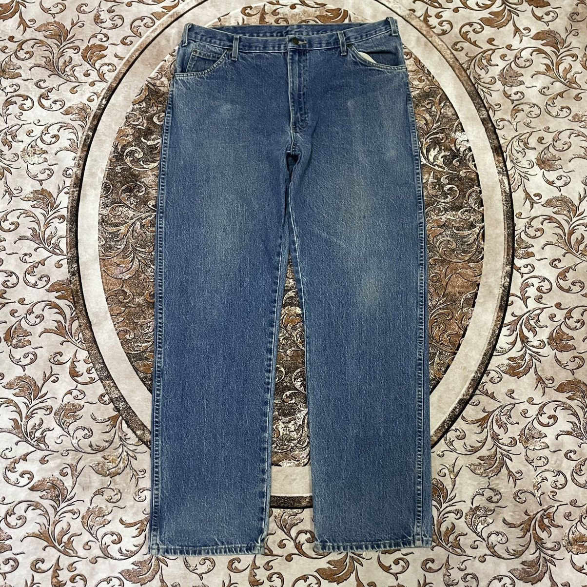 Dickies 🔥Vintage Dickies Skateboard Distress Relaxed Denim Jeans Size US 38 / EU 54 - 1 Thumbnail