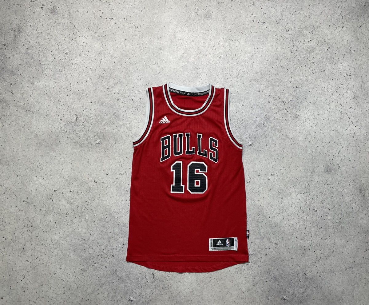 NBA Adidas Chicago Bulls Pau Gasol #16 Vintage Jersey Size US S / EU 44-46 / 1 - 1 Thumbnail