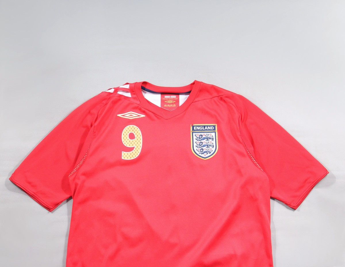 Umbro ROONEY Umbro x England Soccer Football Jersey Shirt L Size US L / EU 52-54 / 3 - 3 Thumbnail