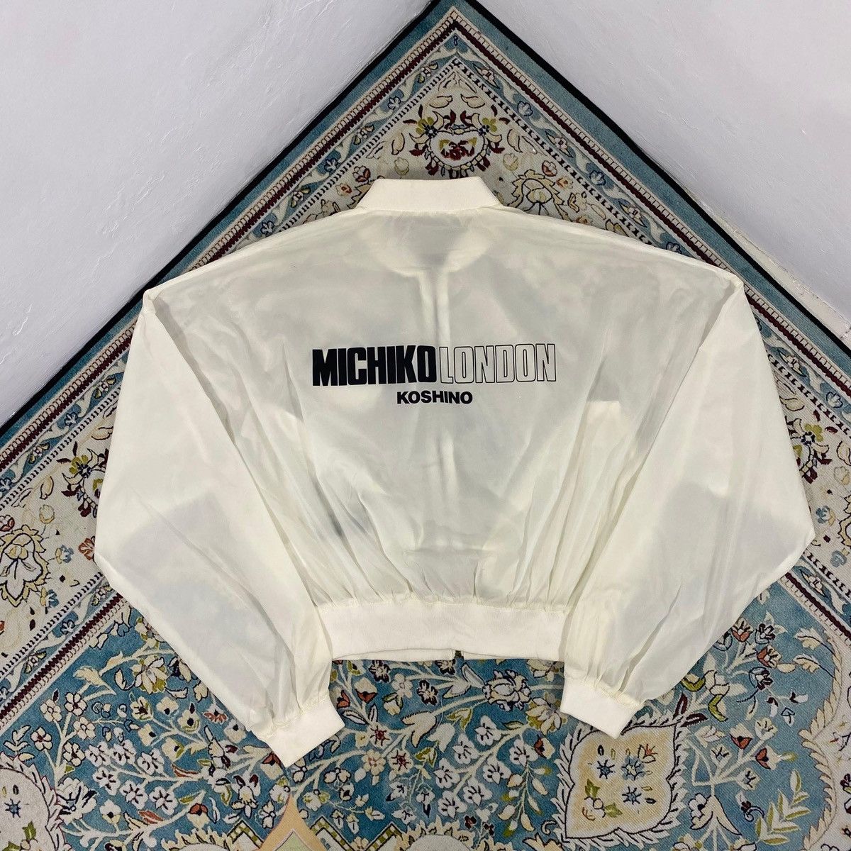 Japanese Brand × Michiko Koshino × Michiko Koshino London Michiko London Koshino x Jouetie Tokyo Bombers Croped Jacket Size US M / EU 48-50 / 2 - 1 Thumbnail