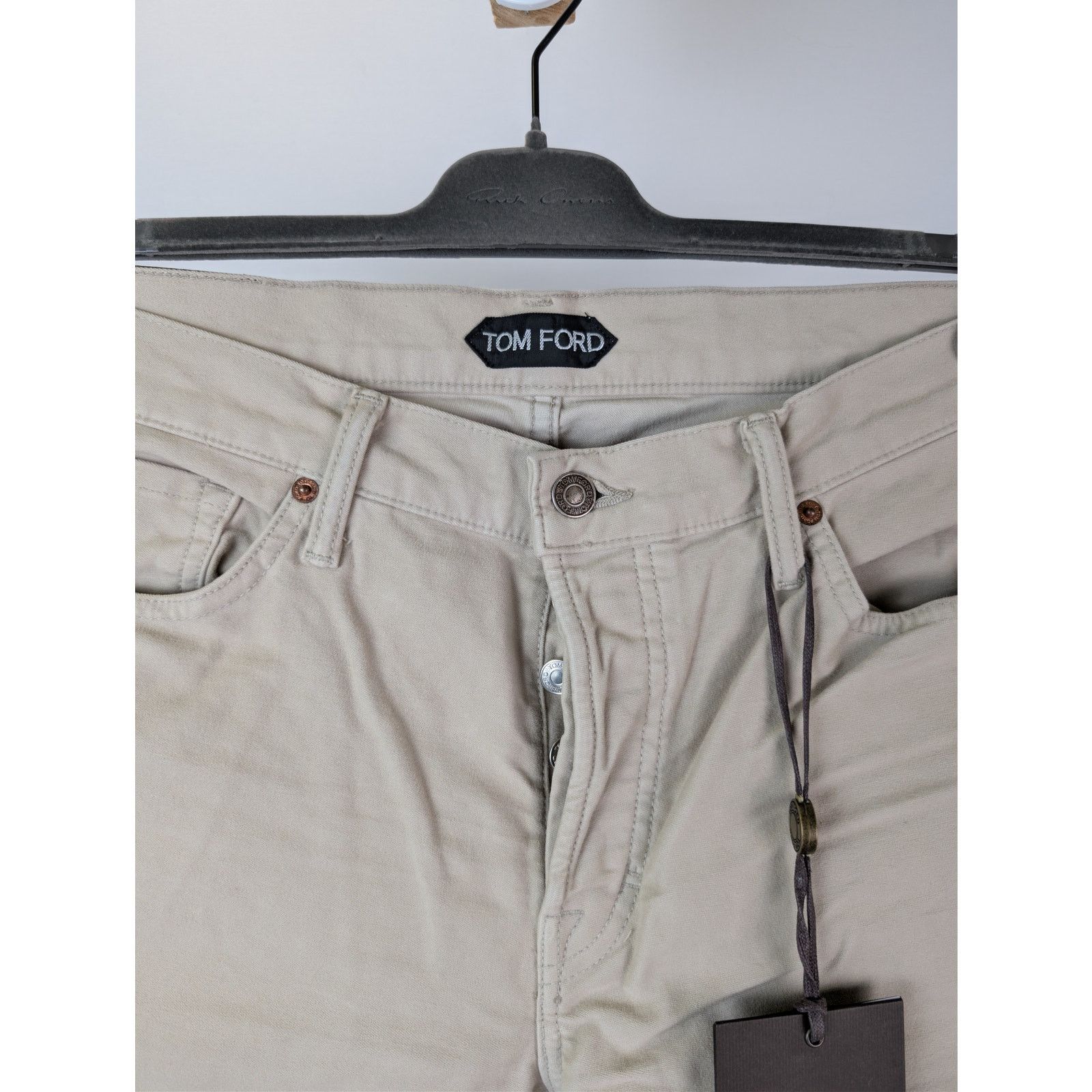 Tom Ford o1rshd1 Slim-Fit Denim Jeans in Camel Size US 34 / EU 50 - 7 Thumbnail