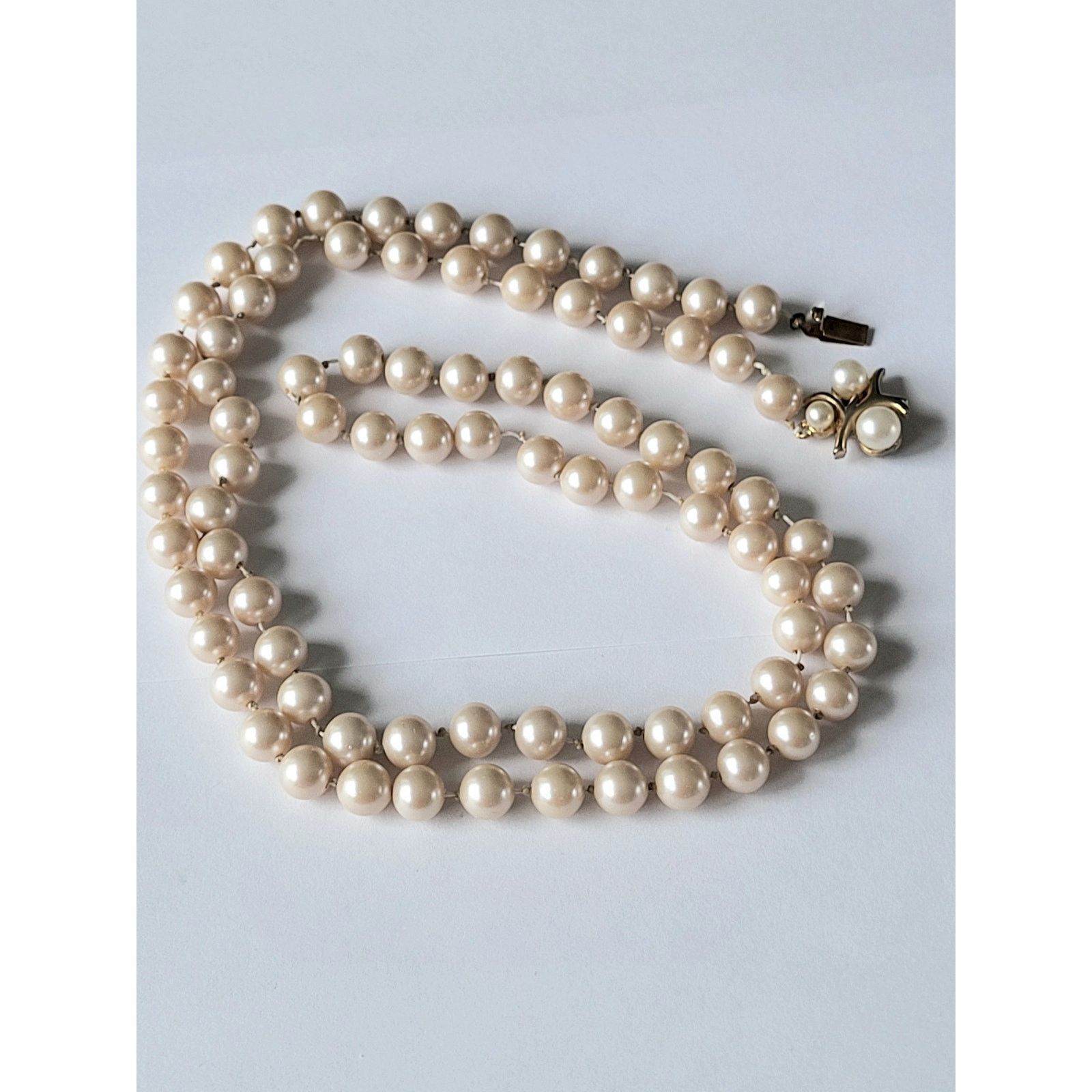 Other Vintage Pearl Necklace 31 Inch Size ONE SIZE - 7 Thumbnail