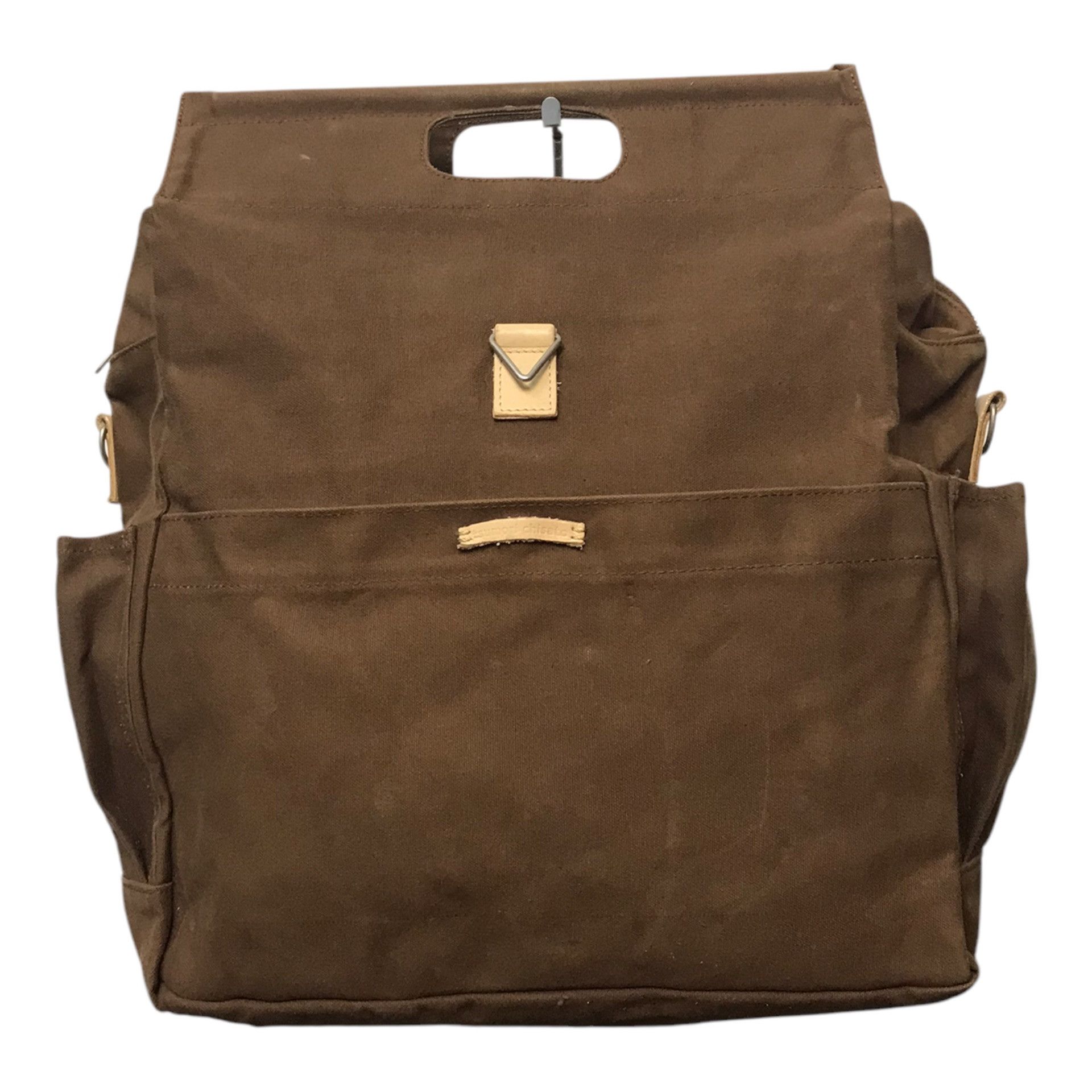 Issey Miyake × Japanese Brand × Tsumori Chisato Issey Miyake Tsumori Chisato Canvas Brown Tote Bag Size ONE SIZE - 9 Thumbnail