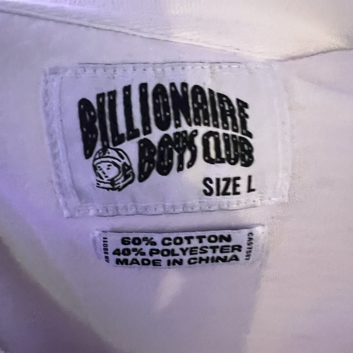 Billionaire Boys Club Billionaire Boys Club white graphic tee Size US L / EU 52-54 / 3 - 3 Thumbnail
