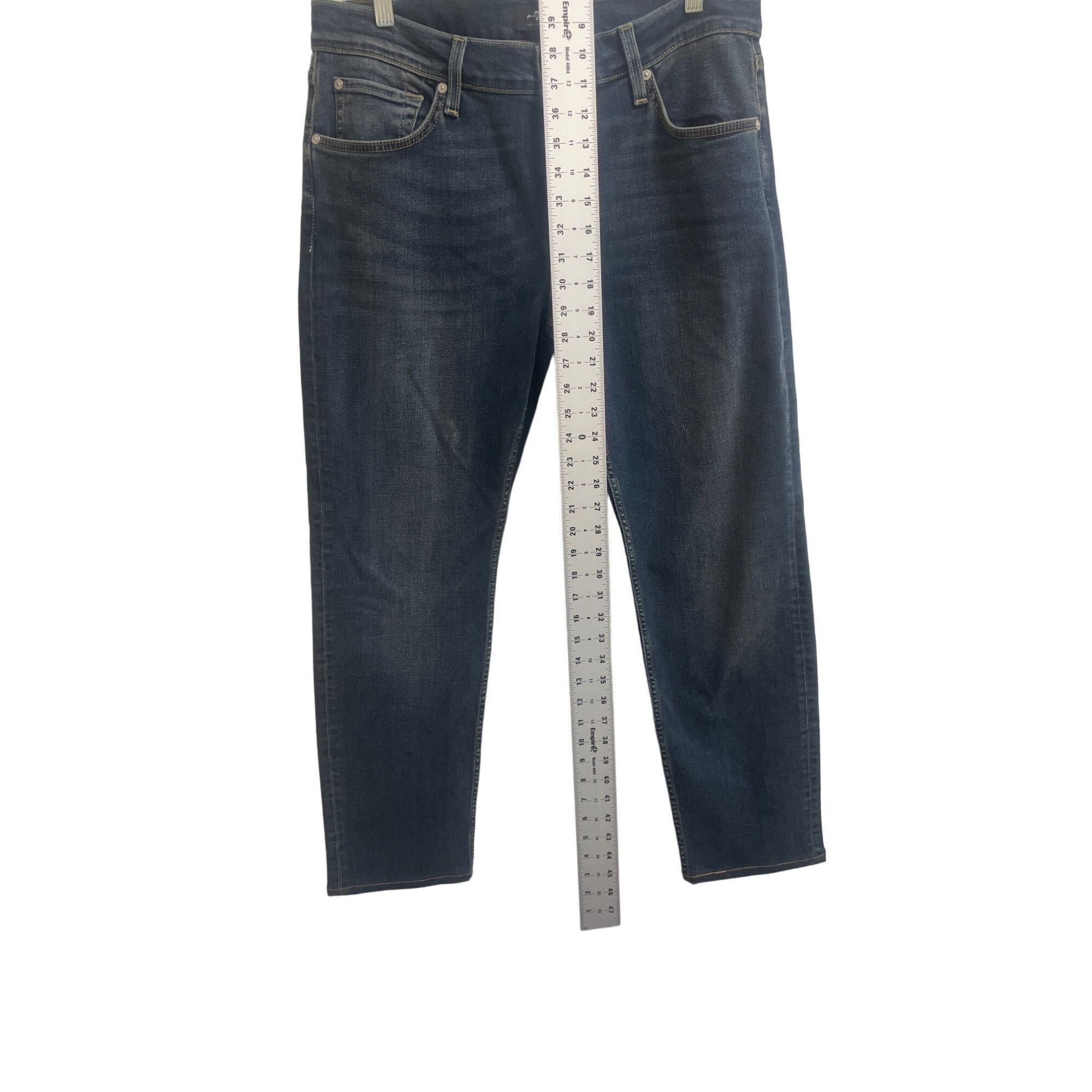 Other For All Mankind Men's Blue Jeans Size 36x30 SKU 1392 Size US 36 / EU 52 - 2 Thumbnail