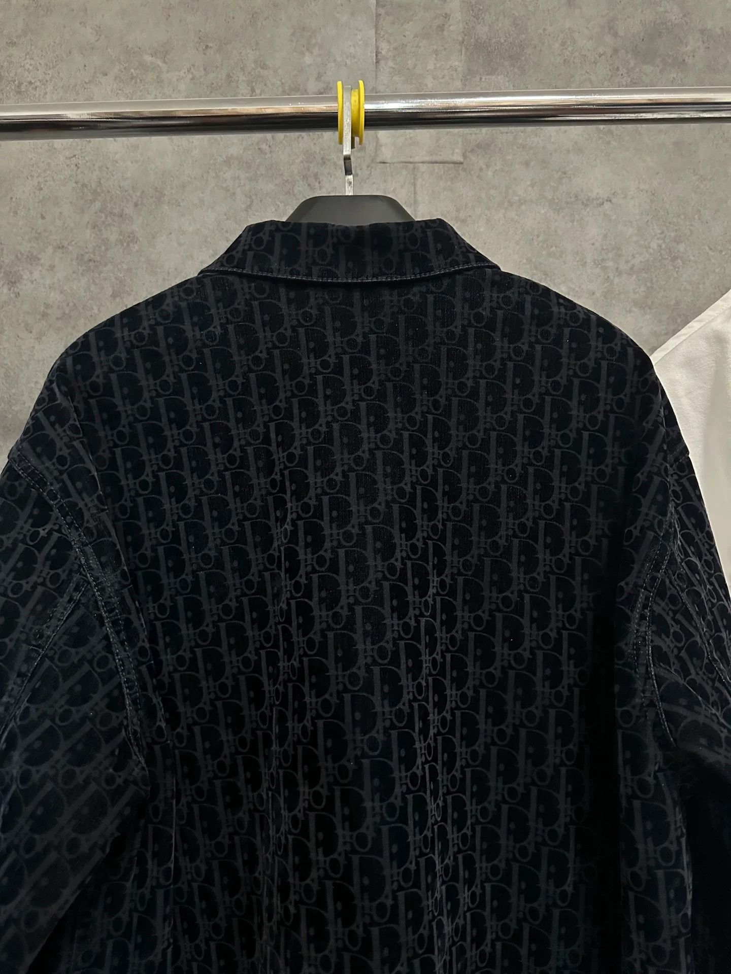 Dior dior denim shirt jacket with logo print Size US XXL / EU 58 / 5 - 6 Thumbnail
