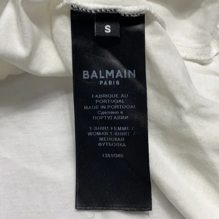 Other Balmain Logo Print Short Sleeve T-Shirt -2507 Size US S / EU 44-46 / 1 - 2 Thumbnail