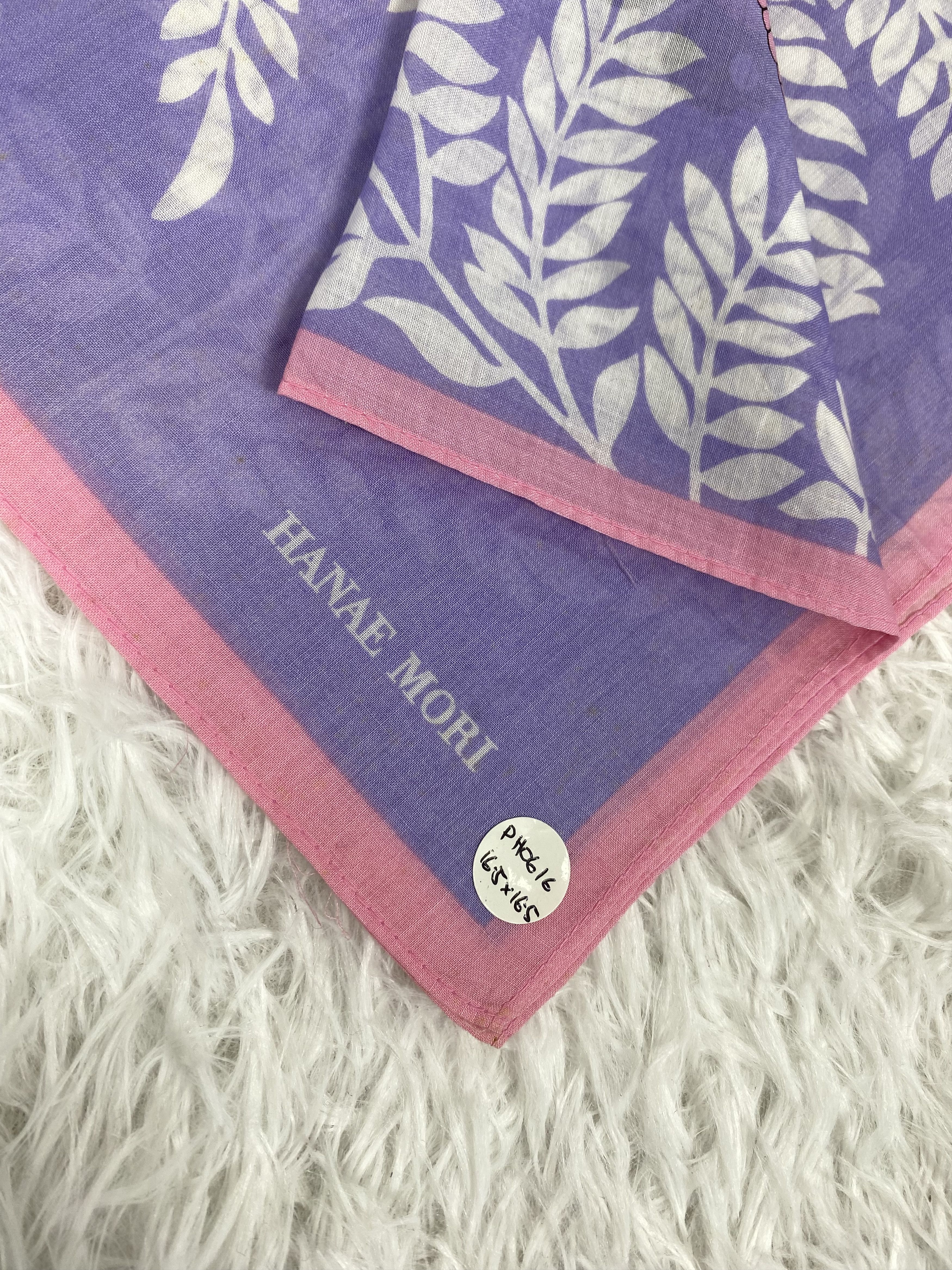 Hanae Mori Vintage Hanae Mori Handkerchief Neckerchief PH0616 Size ONE SIZE - 2 Thumbnail