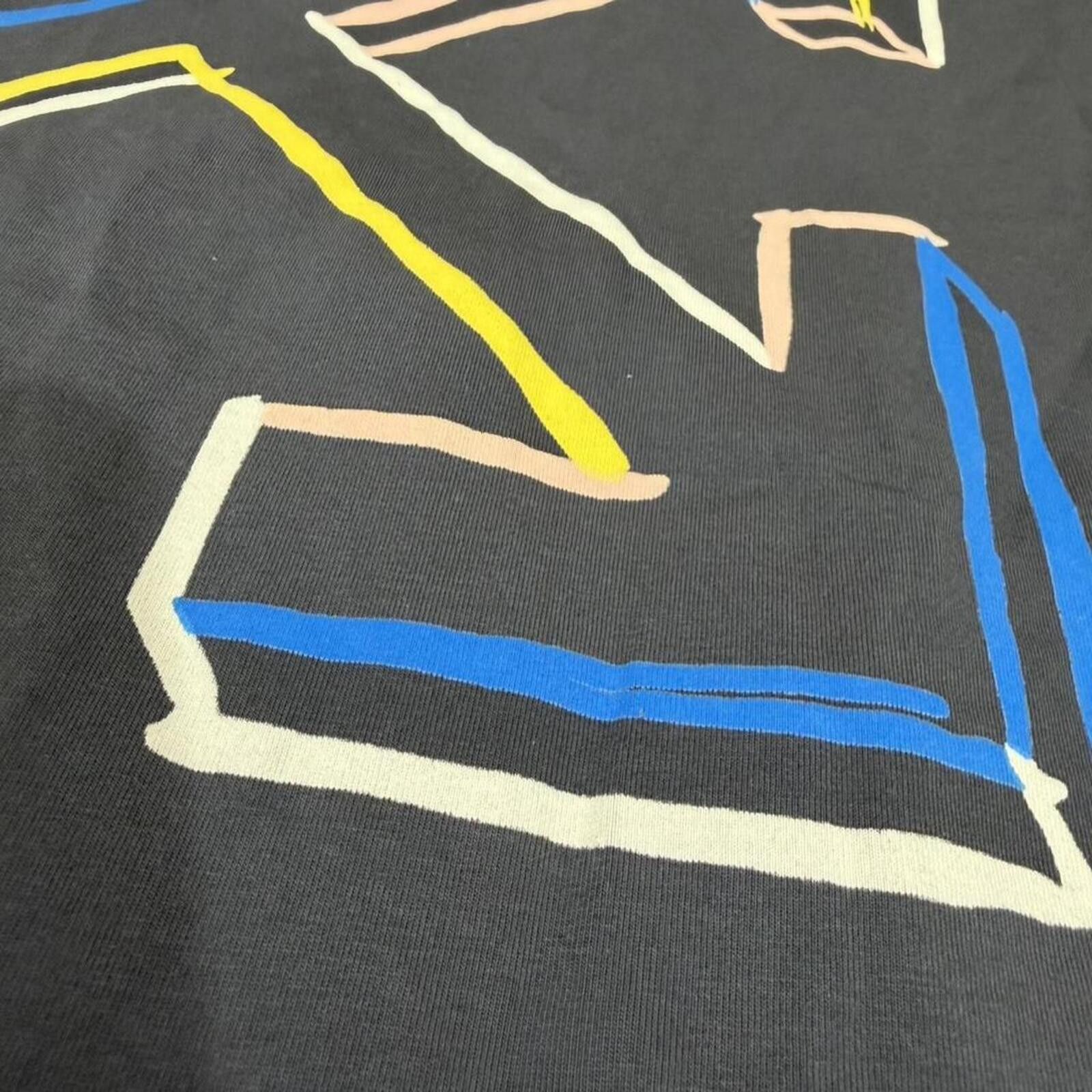 Other black t-shirt with multicoloured logo. Size US XL / EU 56 / 4 - 3 Thumbnail