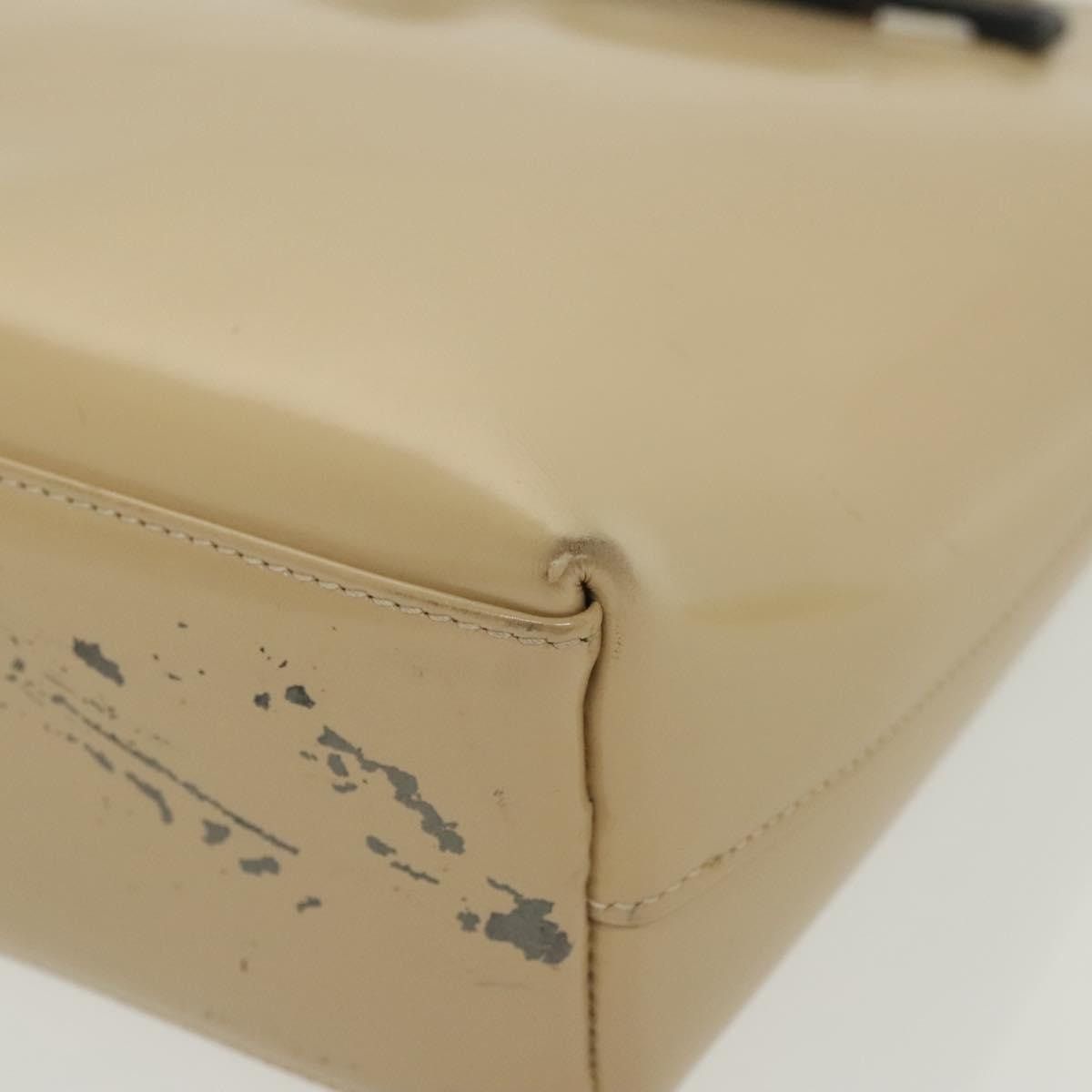 Gucci GUCCI Hand Bag Patent Leather Beige 000 2058 0558 0 Size ONE SIZE - 13 Thumbnail