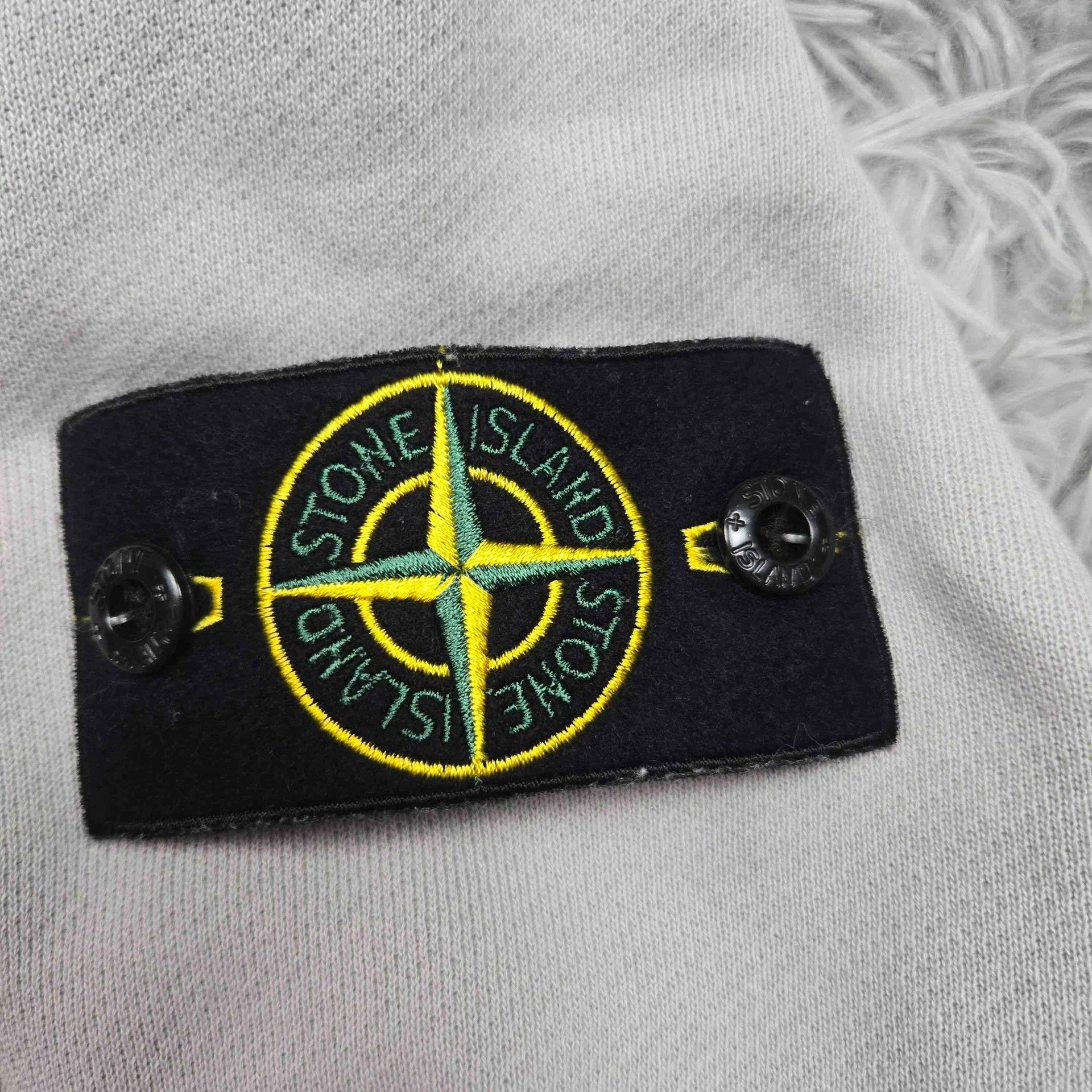 Stone Island stone island light gray basic sweatshirt size L Size US L / EU 52-54 / 3 - 4 Thumbnail