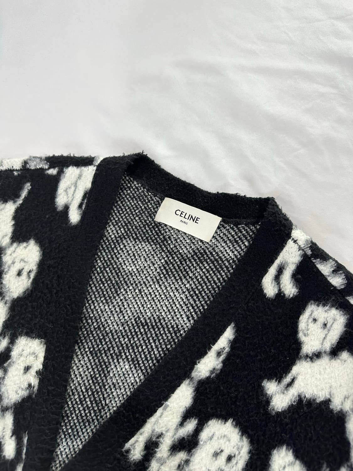 Celine Celine 22SS artist jacquard cardigan sz M Size US M / EU 48-50 / 2 - 2 Thumbnail