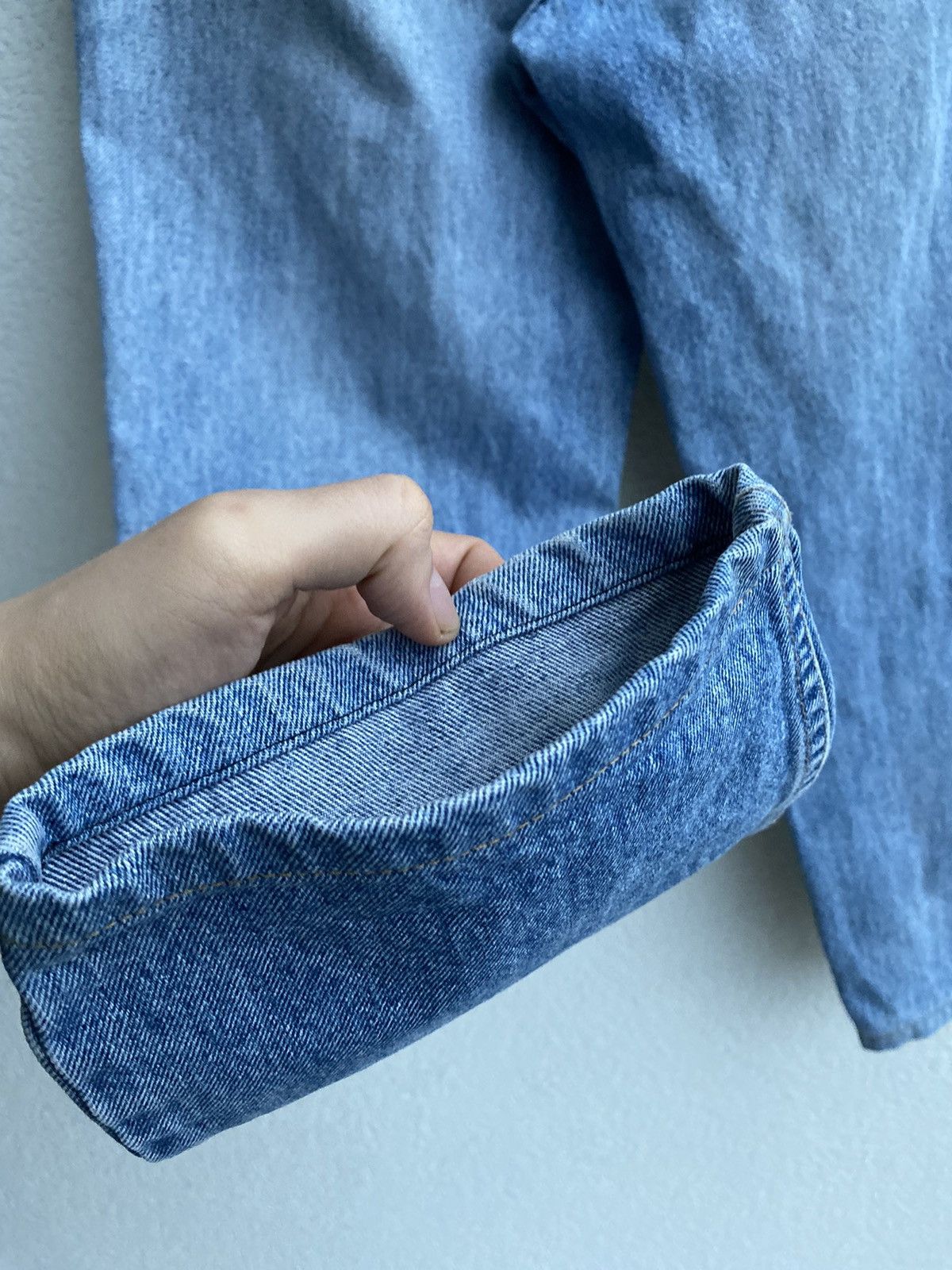 Yves Saint Laurent 28x28 YSL Jeans Denim Pants Cotton Navy Size US 28 / EU 44 - 15 Thumbnail