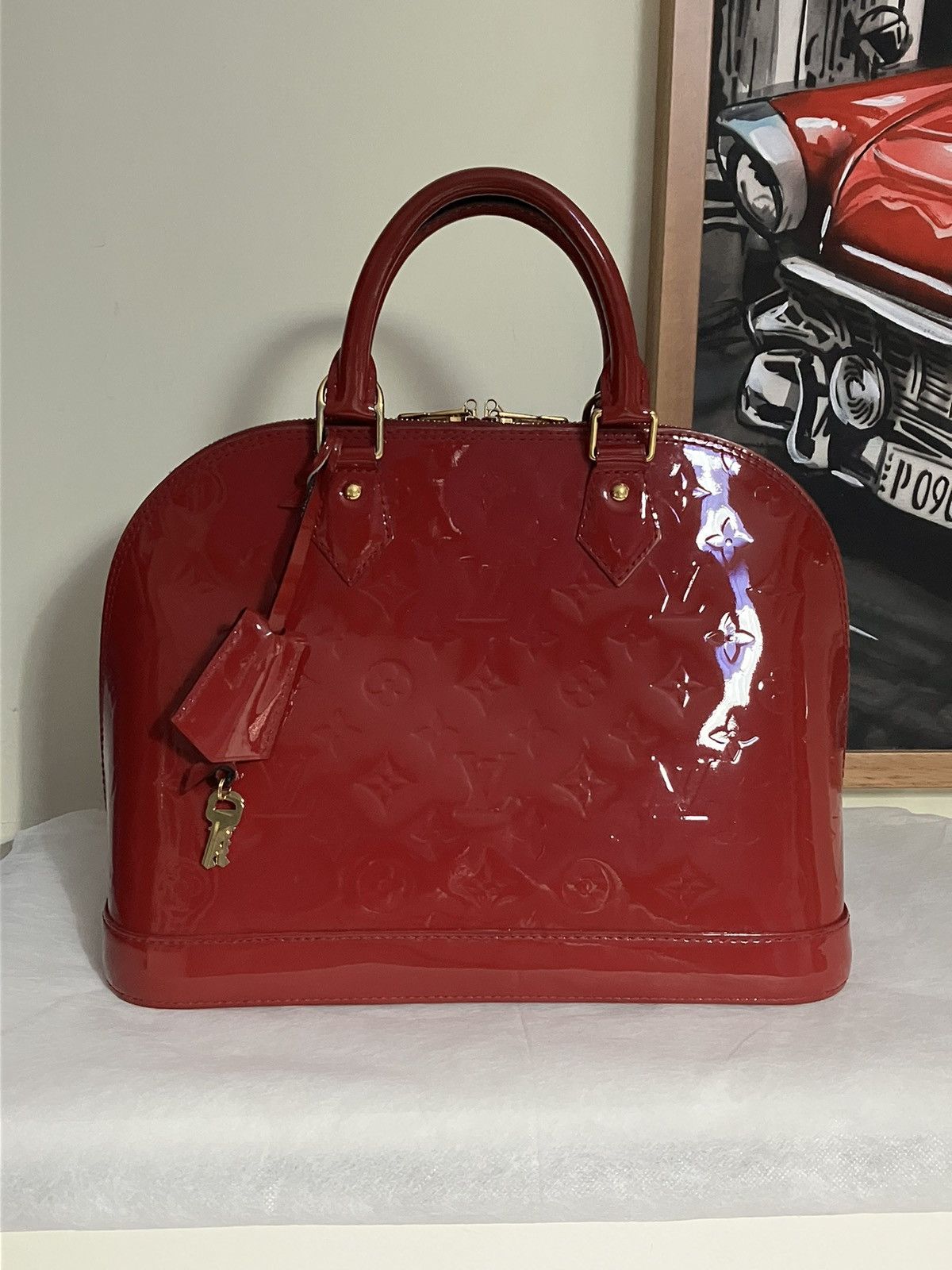 Louis Vuitton Louis Vuitton Alma PM Rose Indian Size ONE SIZE - 1 Thumbnail