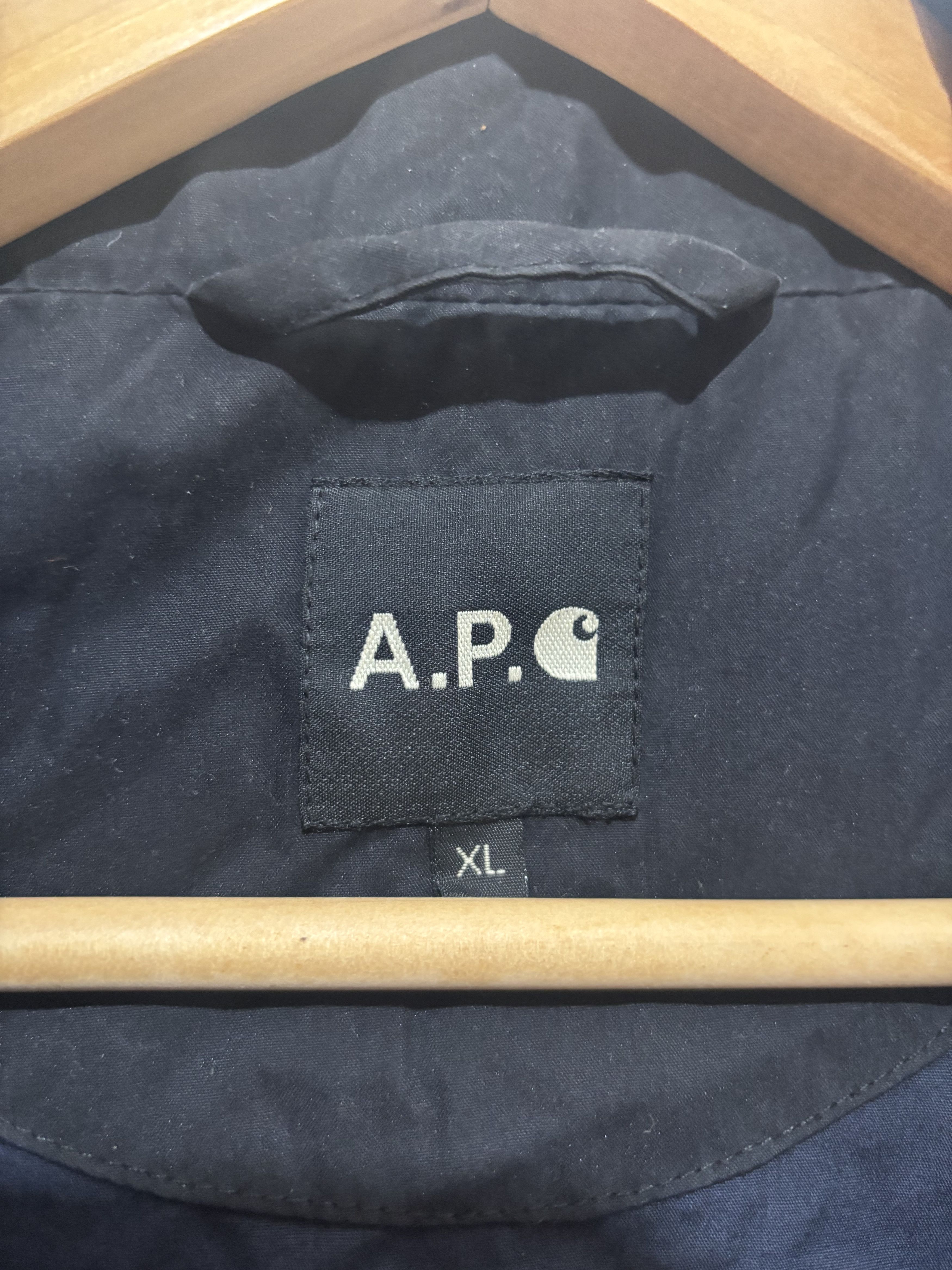 A.P.C. × Carhartt Wip A.P.C. x Carhartt Down Sleeveless Puffer Vest/Gilet Size US XL / EU 56 / 4 - 5 Thumbnail