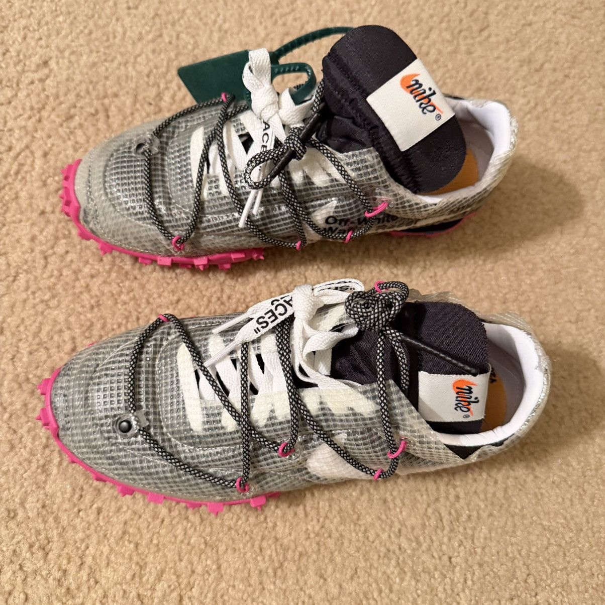 Nike × Off-White Nike X Off-White Waffle Racers Size US 7 / IT 37 - 3 Thumbnail