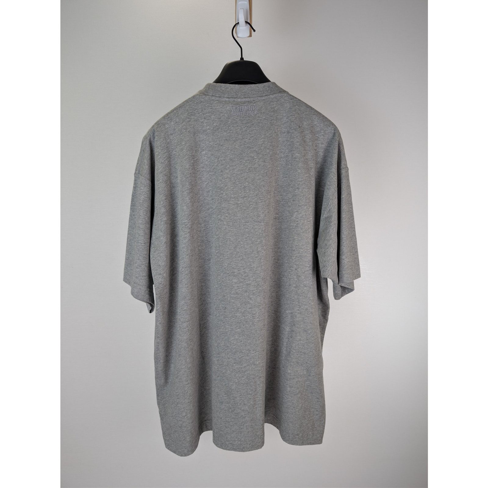 Vetements o1rshd1 Graphic Print Oversized T-Shirt in Grey Size US M / EU 48-50 / 2 - 16 Thumbnail
