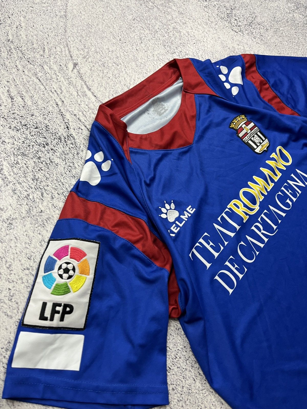 Vintage Vintage Kelme F.C Cartagena 2011 Home Soccer Jersey Football Size US S / EU 44-46 / 1 - 6 Thumbnail