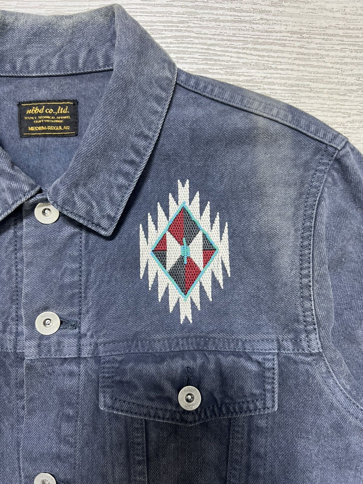 Neighborhood Neighborhood - S/S 12’ - Stockman Denim Trucker Jacket Size US M / EU 48-50 / 2 - 9 Thumbnail