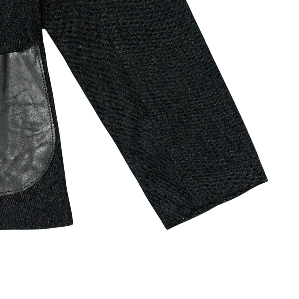The Superior Labor Vintage The Superior Labor AW2008 Wool Leather Pocket Jacket Size US S / EU 44-46 / 1 - 11 Thumbnail