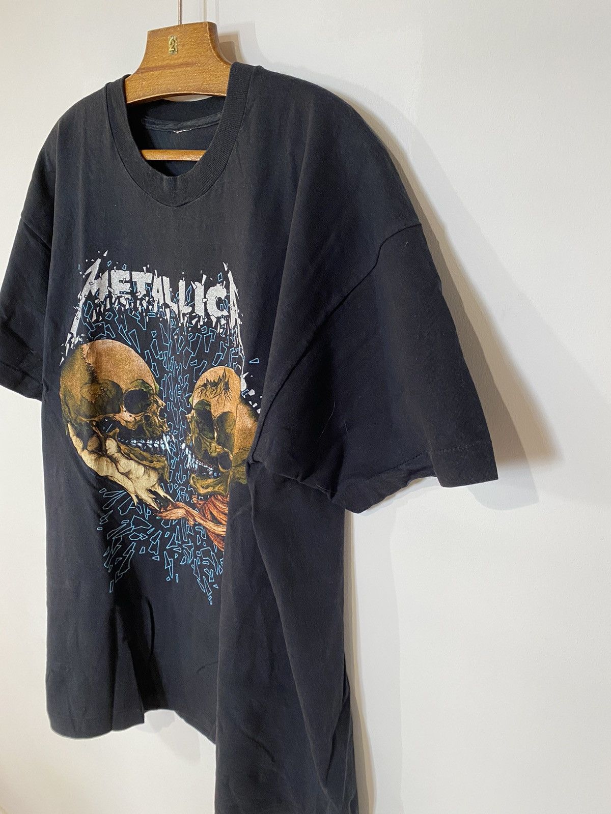 Band Tees Vintage Metallica sad but true 90s pushead Size US XL / EU 56 / 4 - 4 Thumbnail