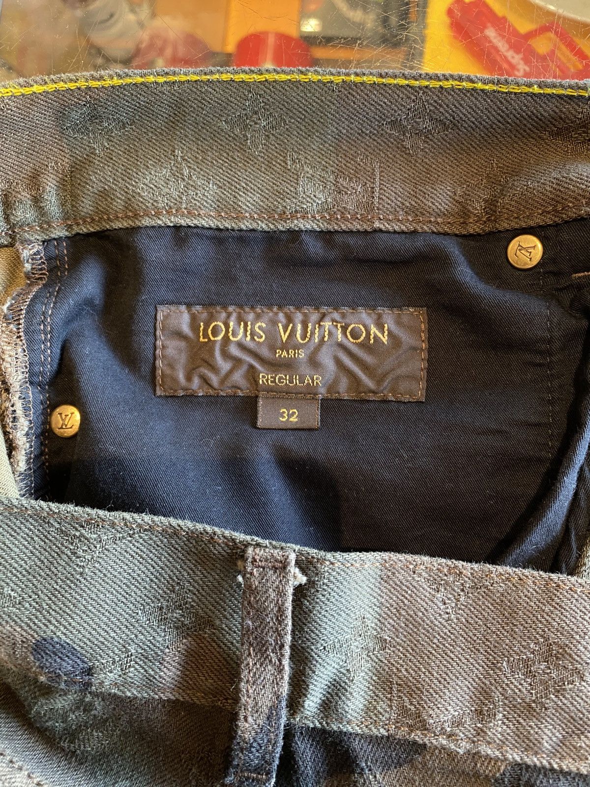 Louis Vuitton × Supreme Louis Vuitton x Supreme Camo Denim Size US 32 / EU 48 - 8 Thumbnail