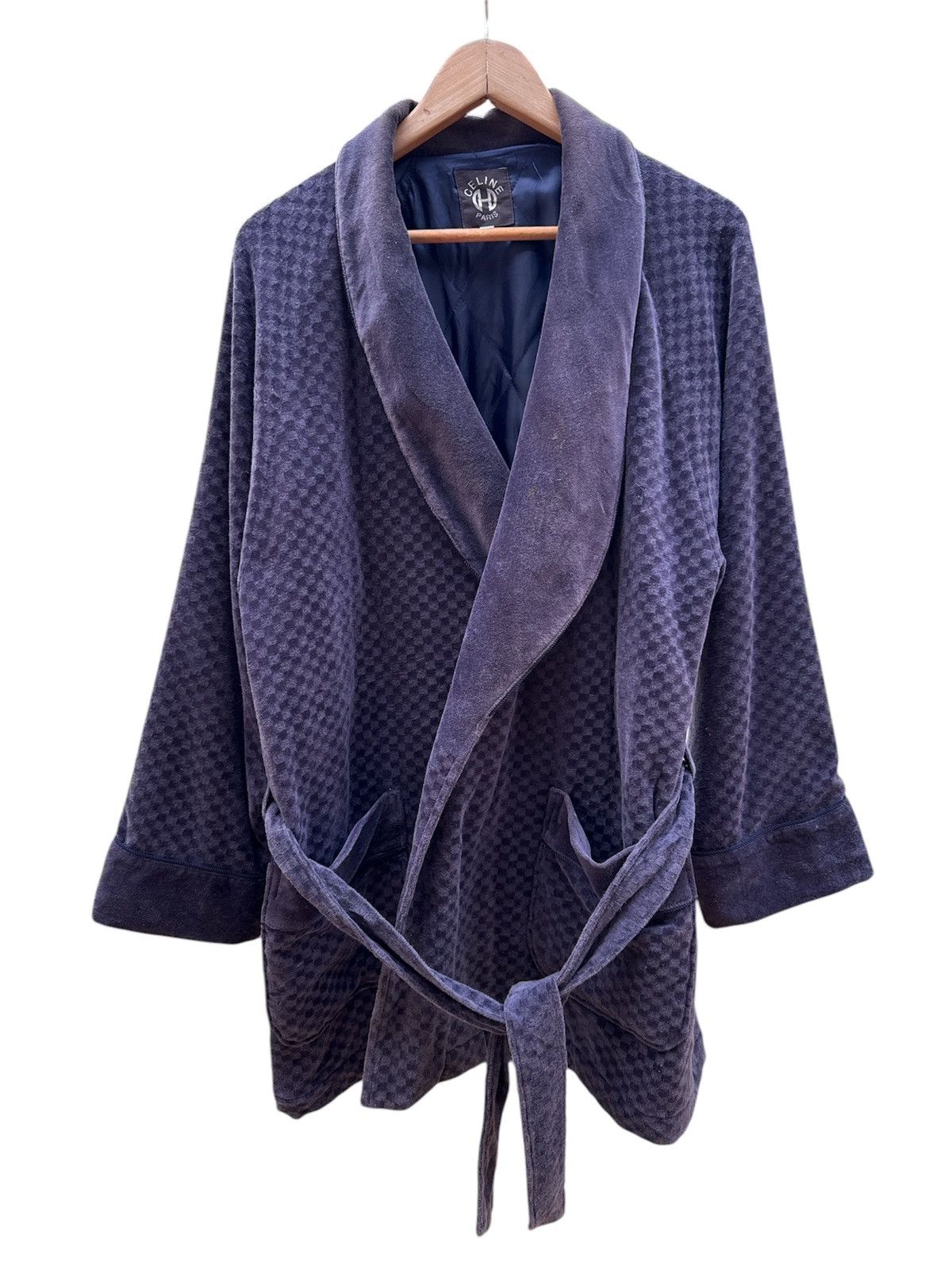 Celine Vintage Celine Monogram Robe Jacket Size US M / EU 48-50 / 2 - 2 Thumbnail