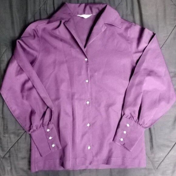 Sears Vintage Sears Fashions Polyester Button Shirt Size M / US 6-8 / IT 42-44 - 2 Thumbnail