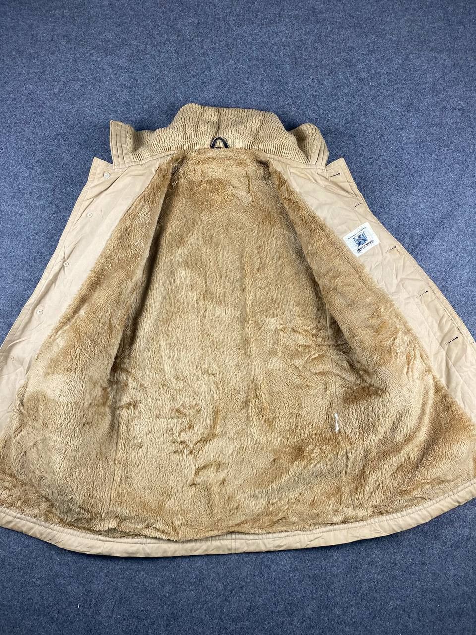 Japanese Brand mr musashi japanese brand long jacket sherpa lining Size US L / EU 52-54 / 3 - 6 Thumbnail