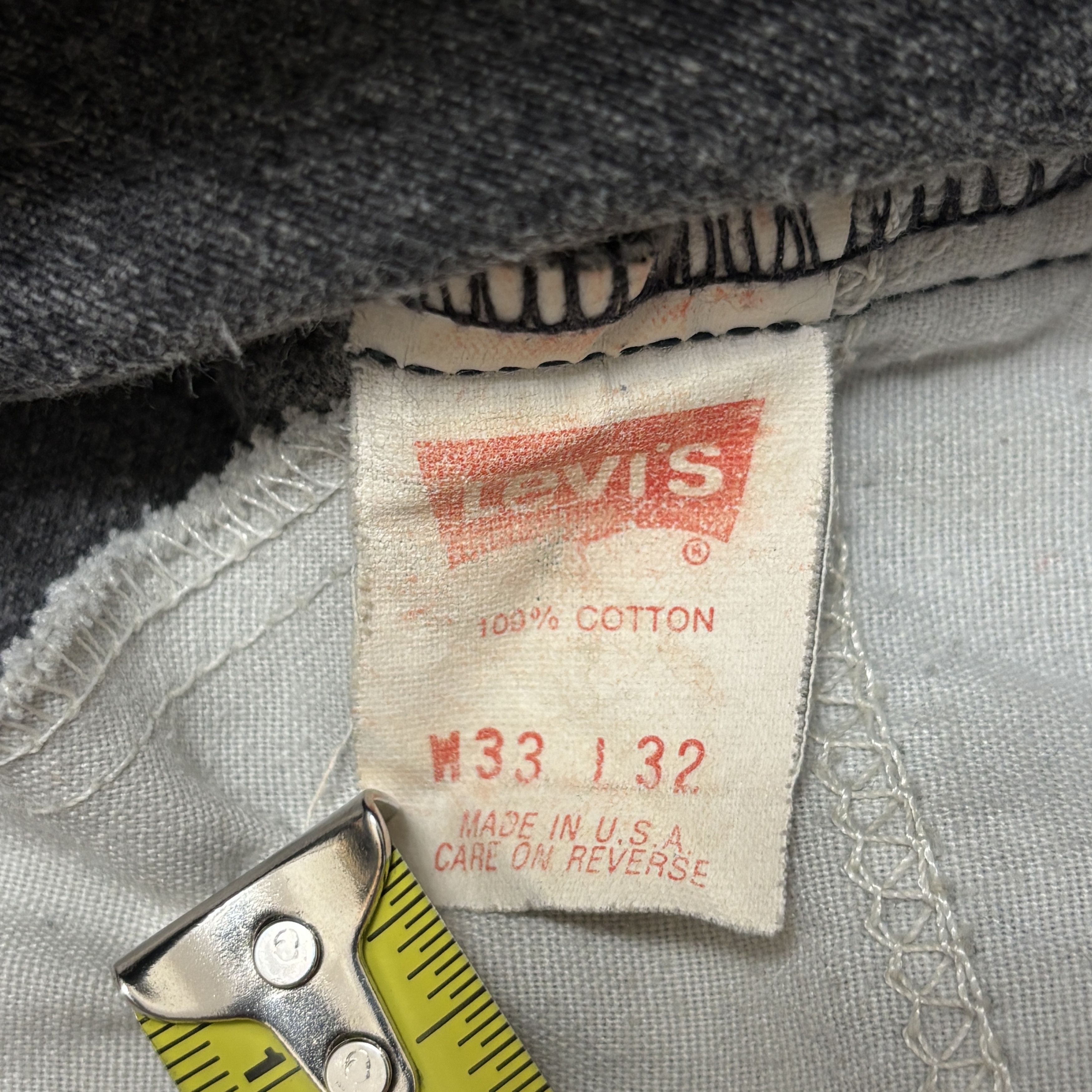 Levi's Vintage Levis 505 Jeans 90s Made In Usa Orange Tab Size US 33 - 9 Thumbnail