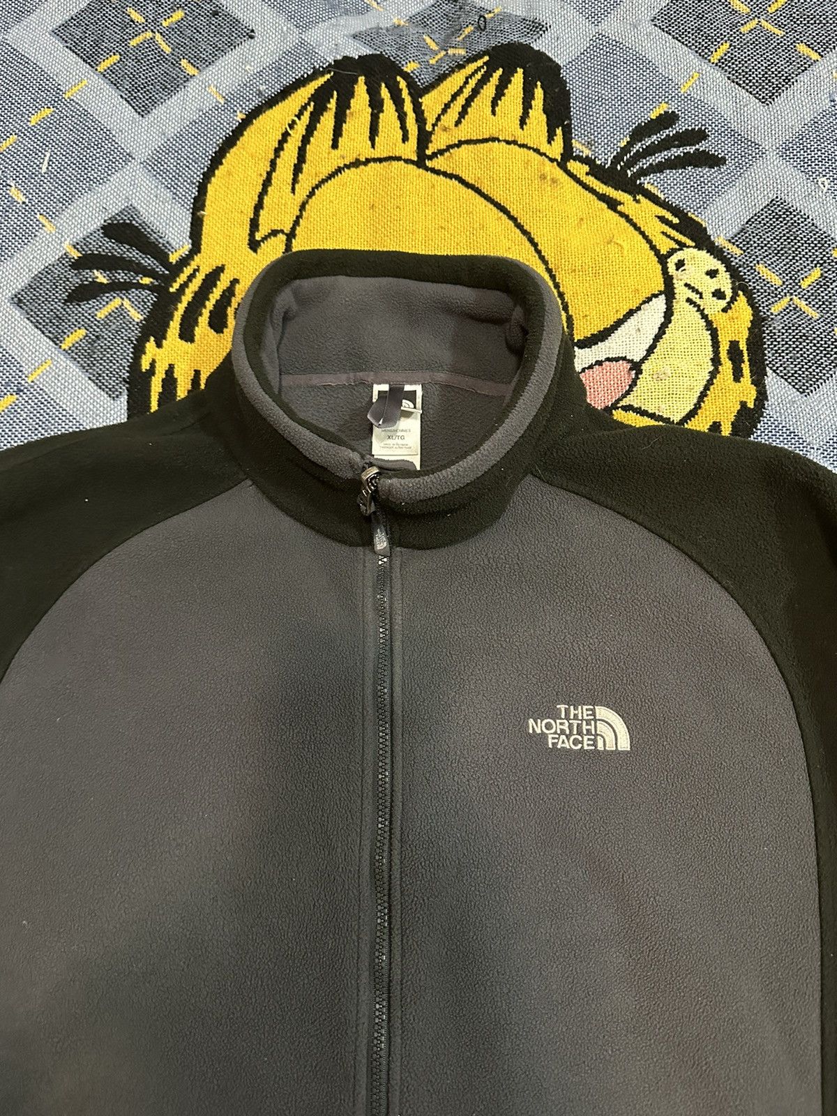 The North Face Vintage The North Face Full Fleece Zip-Up Jacket Windbreaker Size US XL / EU 56 / 4 - 2 Thumbnail
