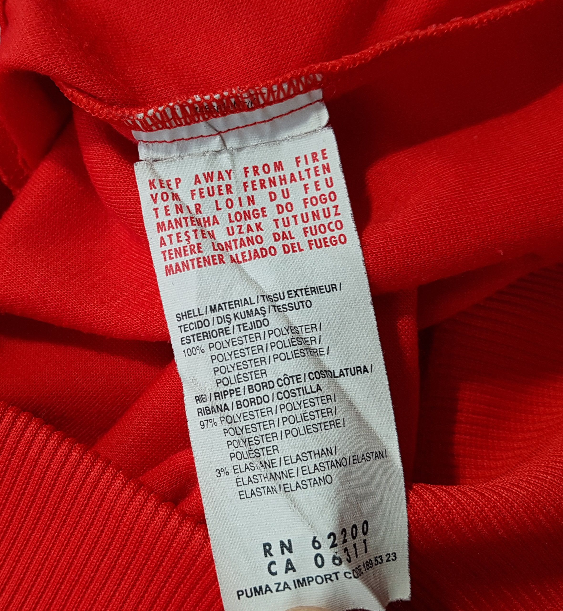 Puma Puma Arsenal Full Zip Football Track Top Jacket sz S Size US S / EU 44-46 / 1 - 10 Thumbnail