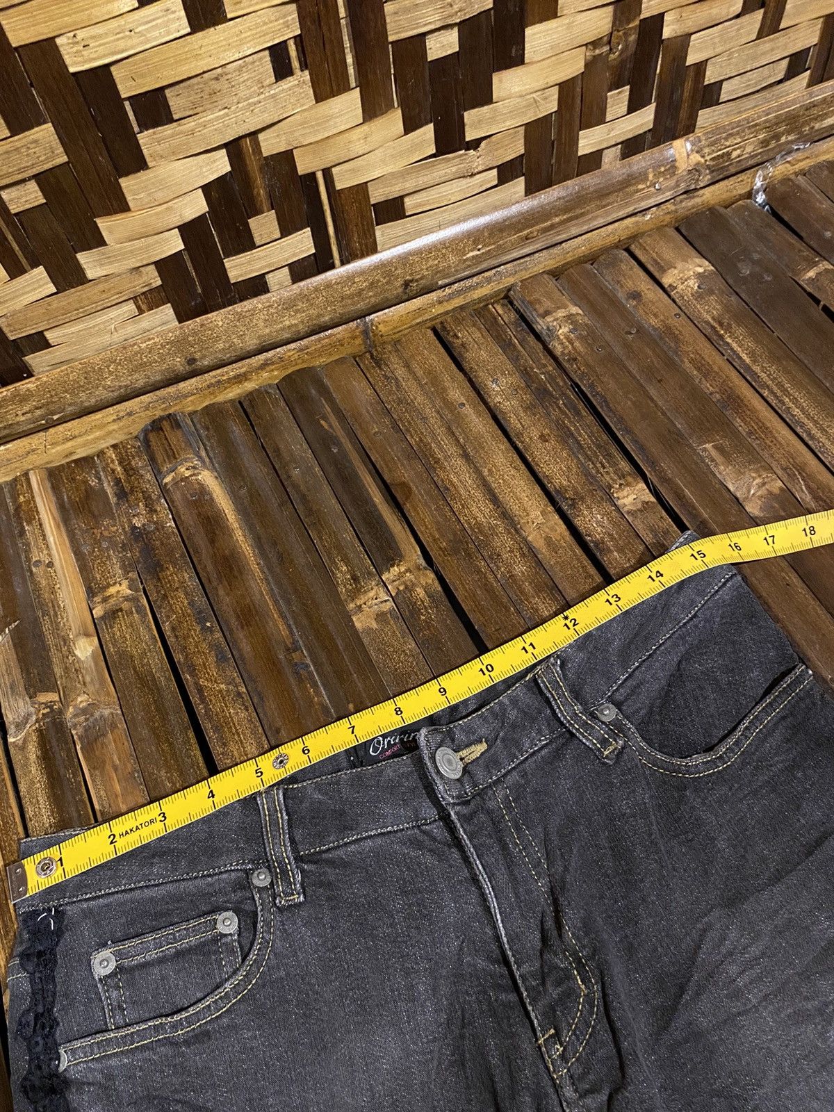 Japanese Brand ORIRIN DENIM PANTS Size US 31 - 8 Thumbnail