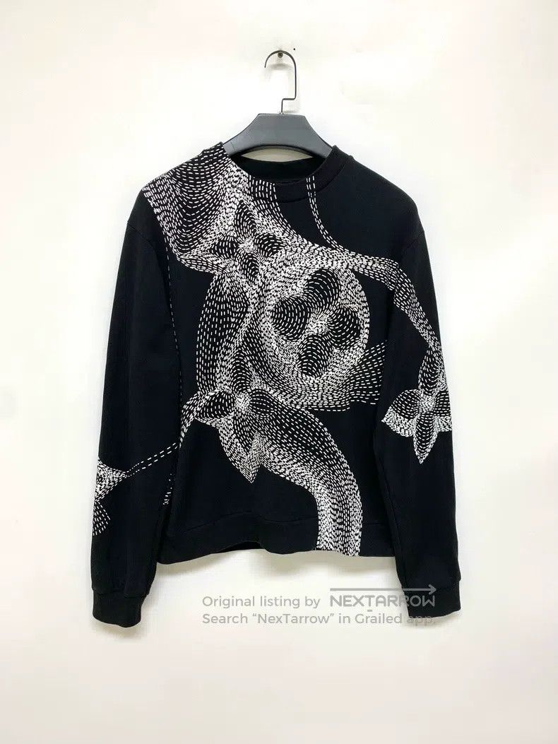 Louis Vuitton Louis Vuitton Three-flower crewneck sweatshirt Size US L / EU 52-54 / 3 - 1 Thumbnail
