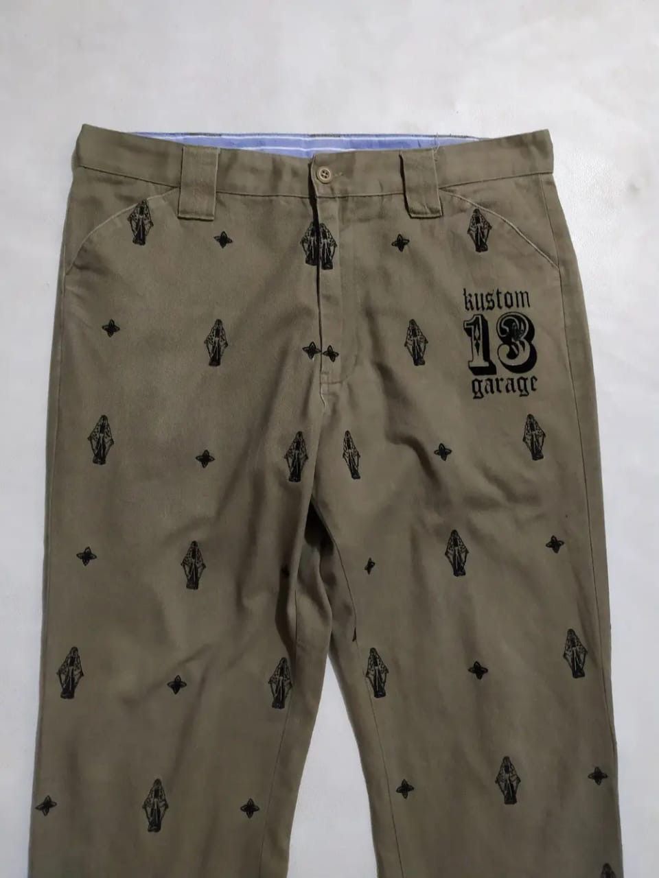Japanese Brand BRTH BREATH EMBROIDERY MARIE PANTS Size US 31 - 3 Thumbnail