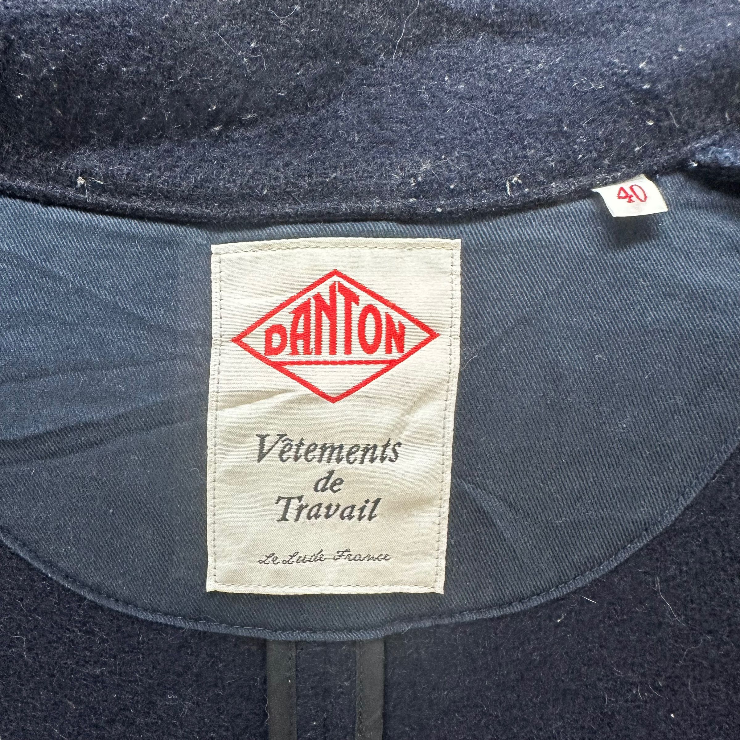 Danton DANTON WOOL COAT JACKET #7643-160 Size US S / EU 44-46 / 1 - 8 Thumbnail