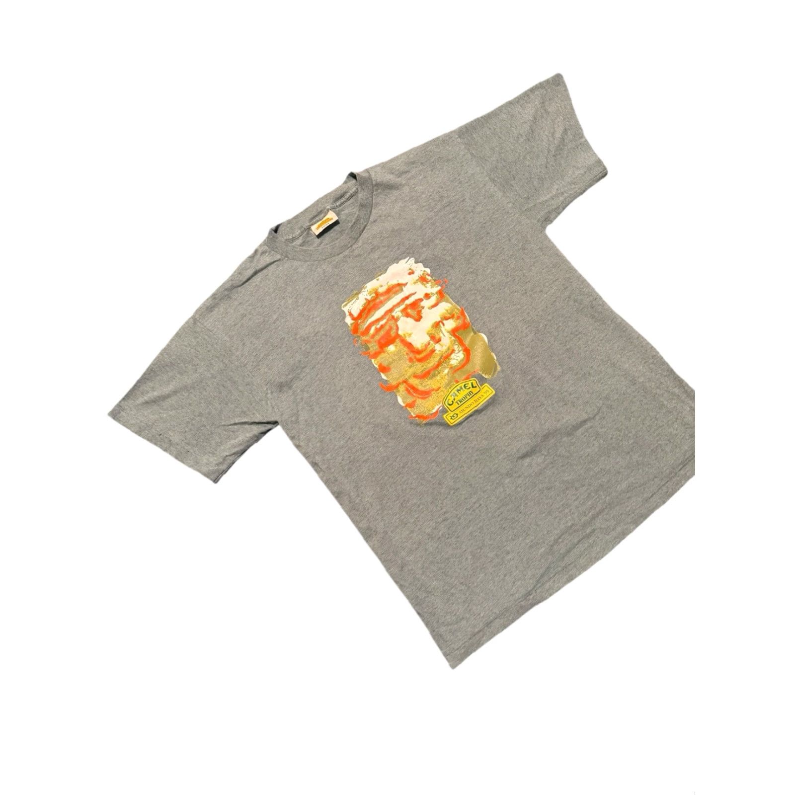 Camel VINTAGE 90's Camel Trophy Adventure Wear Mundo Maya Graphic T-shirt Land Rover Unisex Adults L Green Mens Boys Girls Size US L / EU 52-54 / 3 - 3 Thumbnail