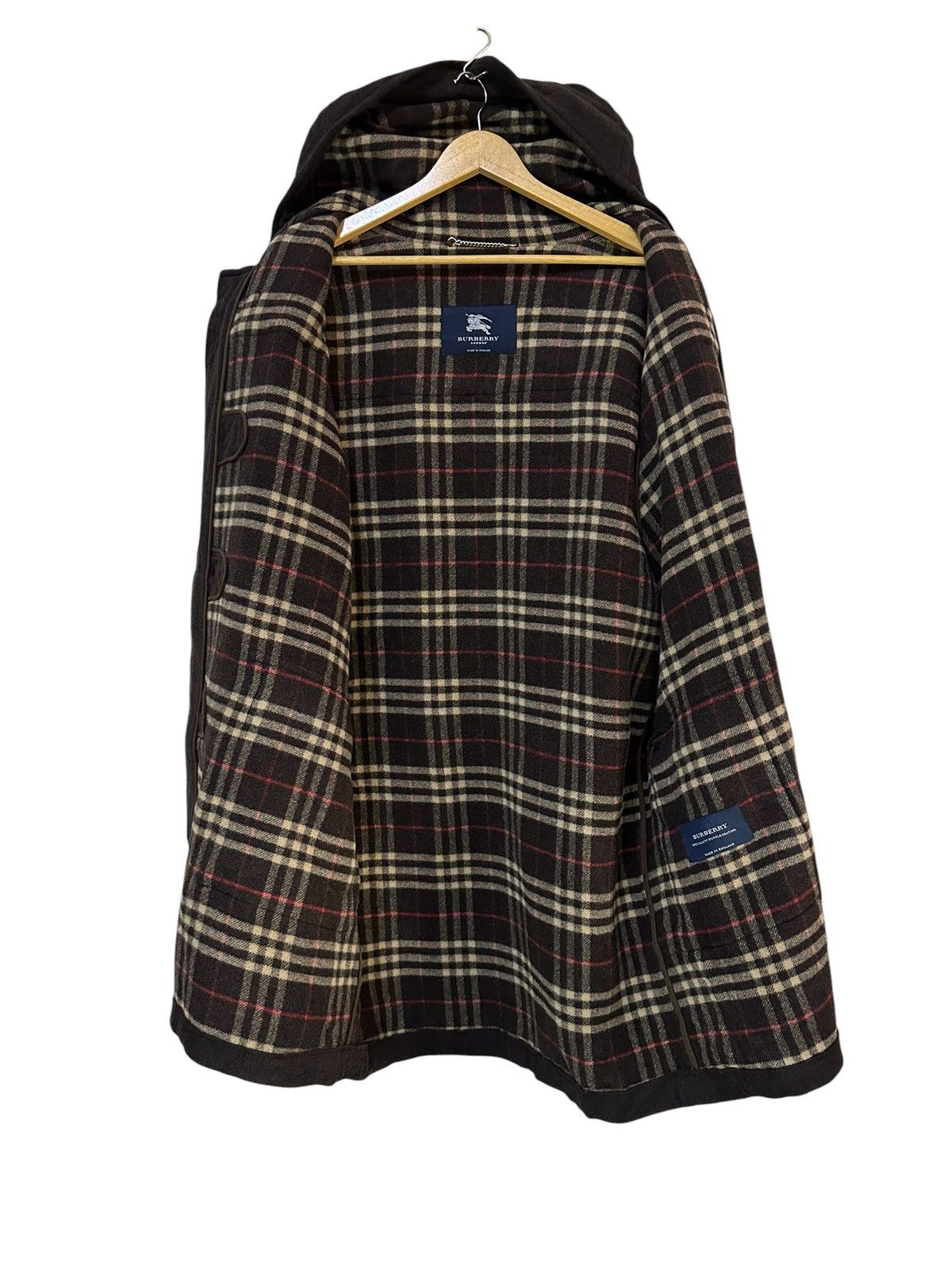 Burberry Brown Burberry Duffle Coat England Size US XL / EU 56 / 4 - 6 Thumbnail