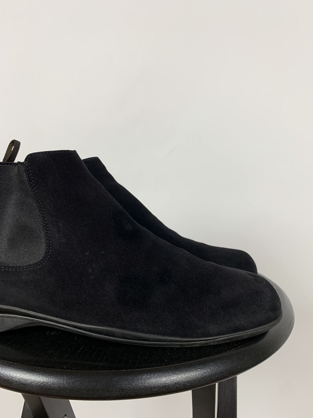 Prada Vintage Prada Black Leather Boots Size US 7 / EU 40 - 12 Thumbnail