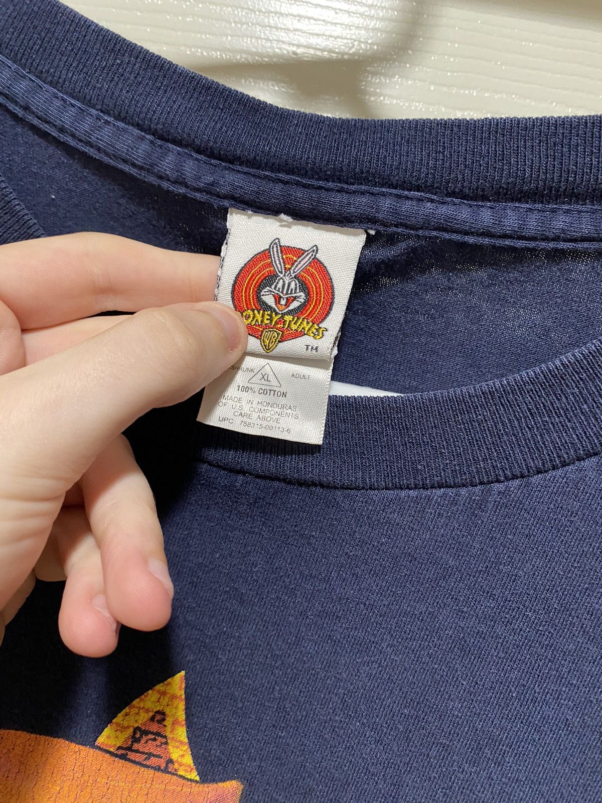Vintage Vintage 1998 Looney Tunes Tweety Bird Devil Tee Size US XL / EU 56 / 4 - 4 Thumbnail