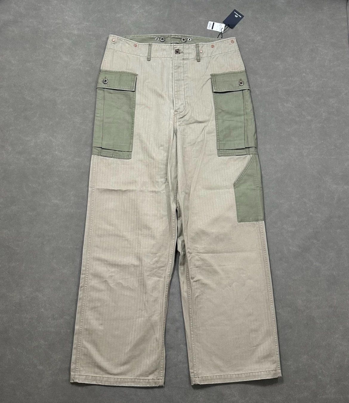 Nigel Cabourn Nigel Cabourn Color matching overalls casual pants Size US 36 / EU 52 - 1 Thumbnail