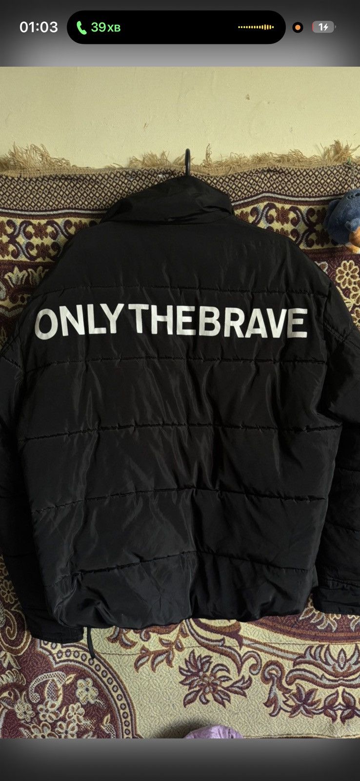 Diesel Vintage Diesel Black Puffer Jacket – Minimal Logo – Y2K Size US L / EU 52-54 / 3 - 4 Thumbnail