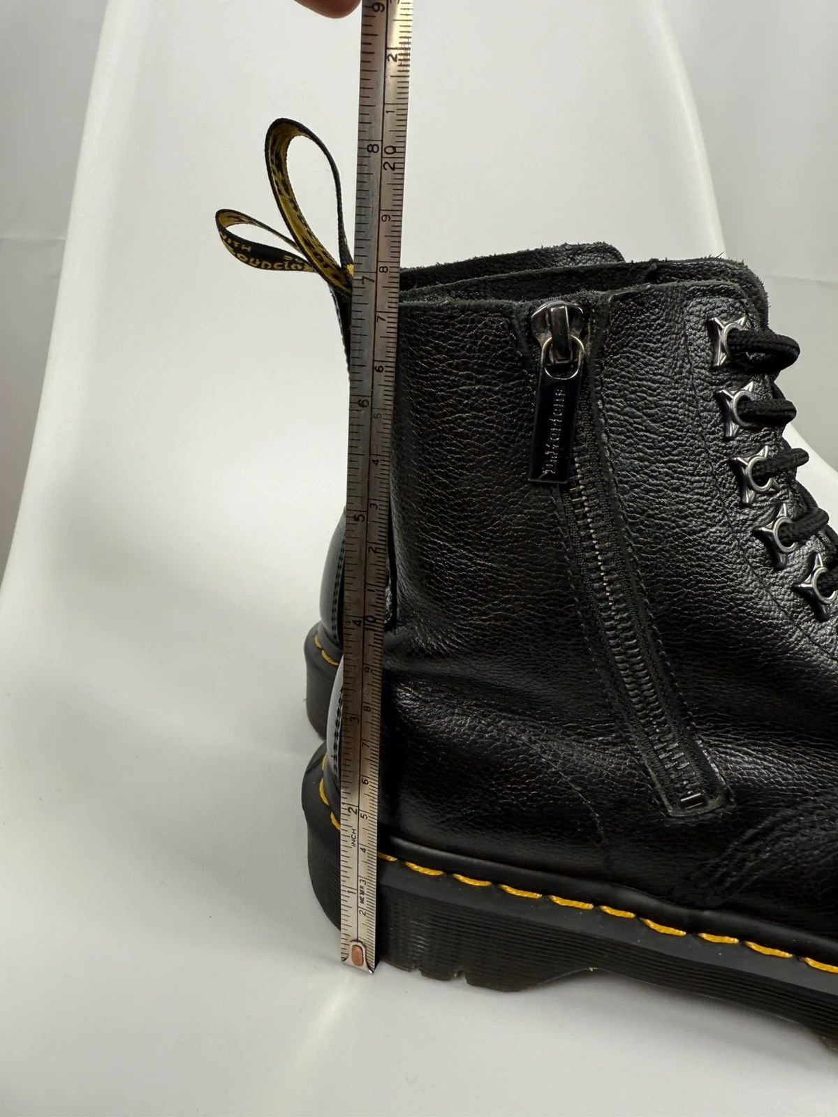 Dr. Martens Dr. Martens Ankle Boots Zip Genuine Leather size 38 Size US 7 / IT 37 - 10 Thumbnail
