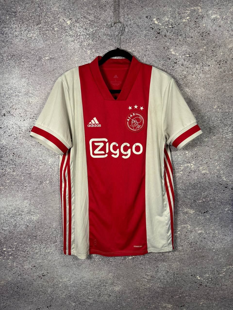 Adidas × Vintage Vintage AJAX 2020/21 Adidas Soccer Jersey Blokcore L sz Size US L / EU 52-54 / 3 - 1 Thumbnail