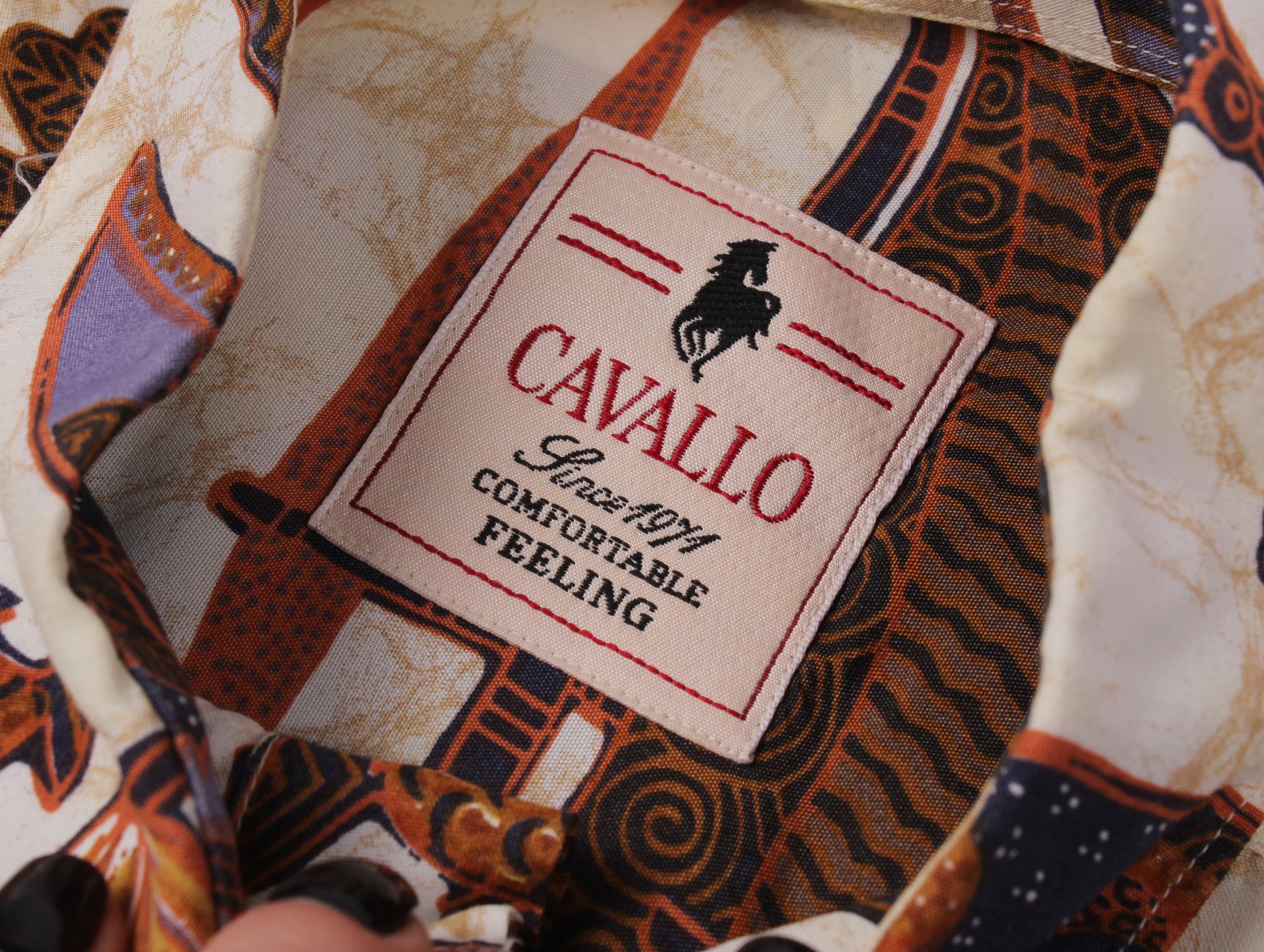 Vintage Vintage Beautiful Ethno Printed Short Sleeve Shirt Size US M / EU 48-50 / 2 - 5 Thumbnail
