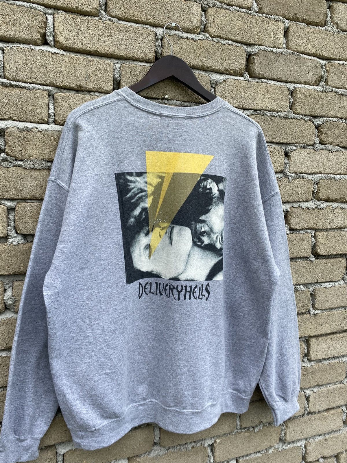 Flagstuff Vintage Flagstuff Delivery Hells Sweatshirt Size US XL / EU 56 / 4 - 3 Thumbnail